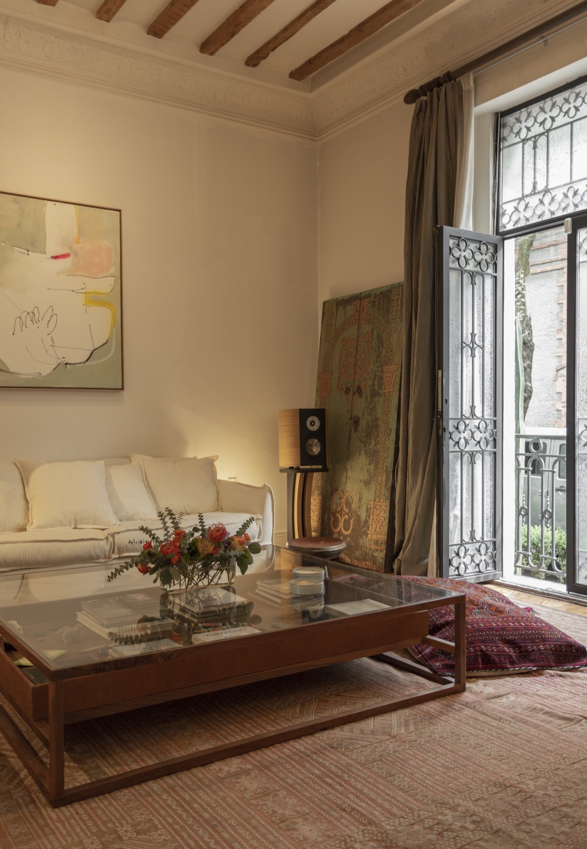 Casa de Pianistas de 1900 — living room